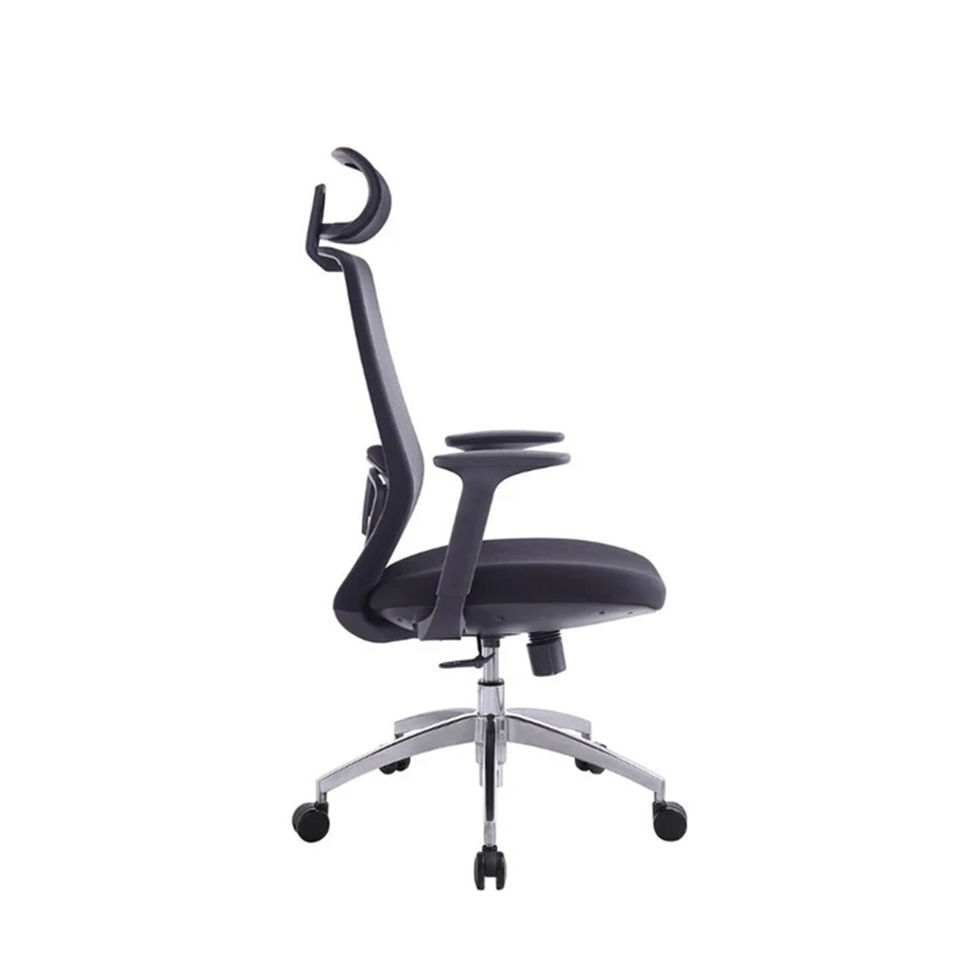 Mesh Office Chair with Adjustable Headrest