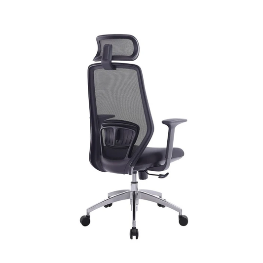 Mesh Office Chair with Adjustable Headrest
