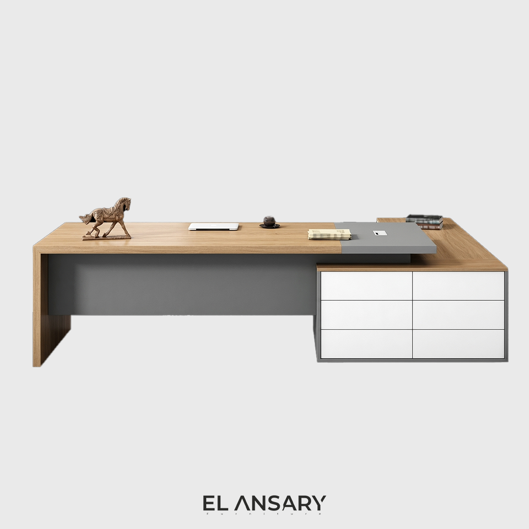 Alabaster Vault Executive Desk