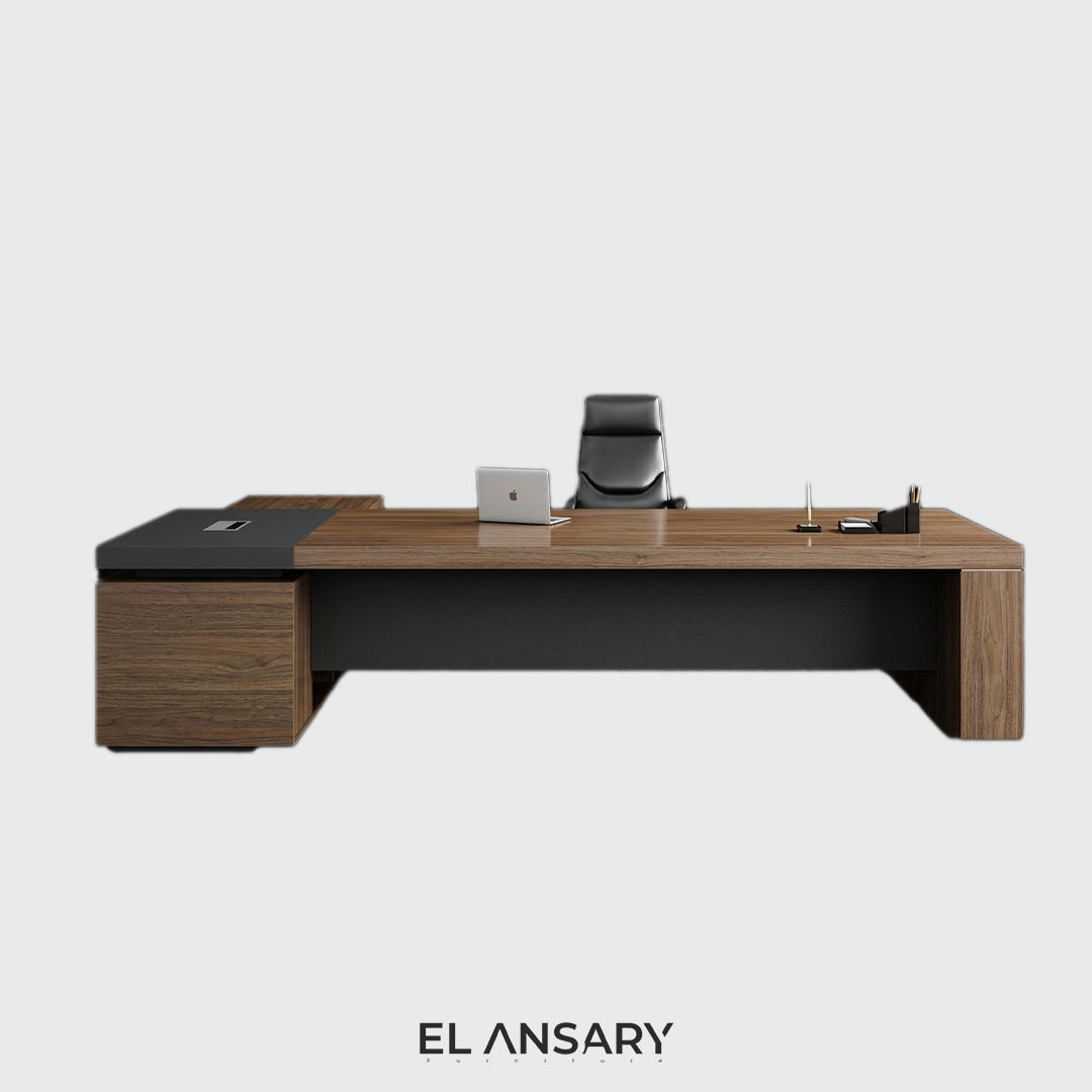 Ivory Axiom Executive Desk