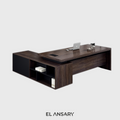 Umber Onyx Estate Executive Desk