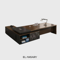 Alabaster Grove Executive Desk