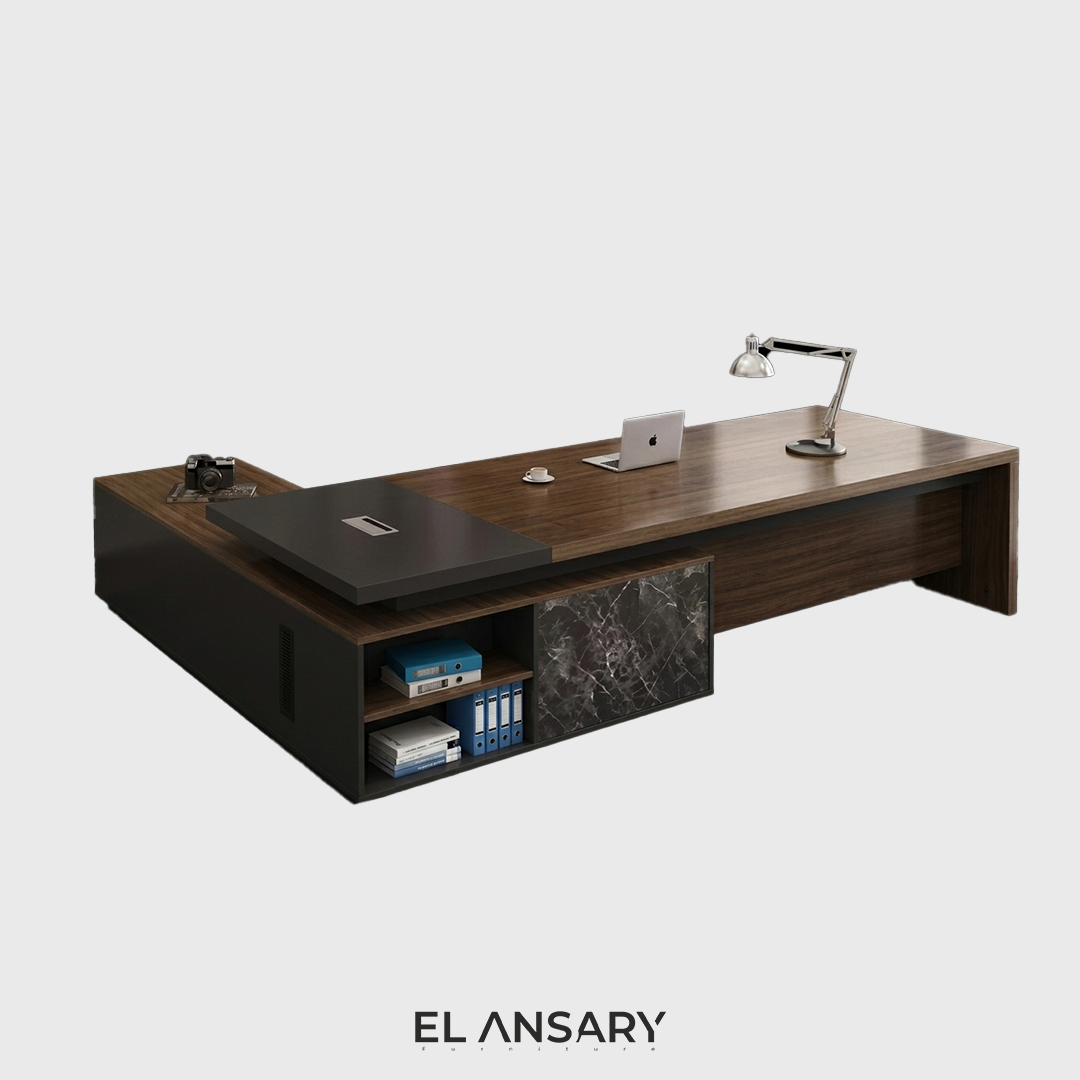 Alabaster Grove Executive Desk