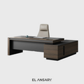 Obsidian Cipher Executive Desk