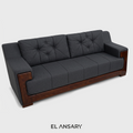 Obsidian Monarch Sofa