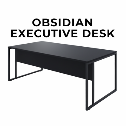 Obsidian Executive Desk